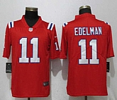 Nike Patriots 11 Julian Edelman Red Vapor Untouchable Limited Jersey,baseball caps,new era cap wholesale,wholesale hats